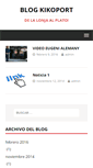 Mobile Screenshot of blog.kikoport.com